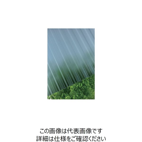 タキロンシーアイ タキロン ポリカ波板 32波 6尺 950グレースモークマット 215695 1セット(10枚) 849-5591（直送品）