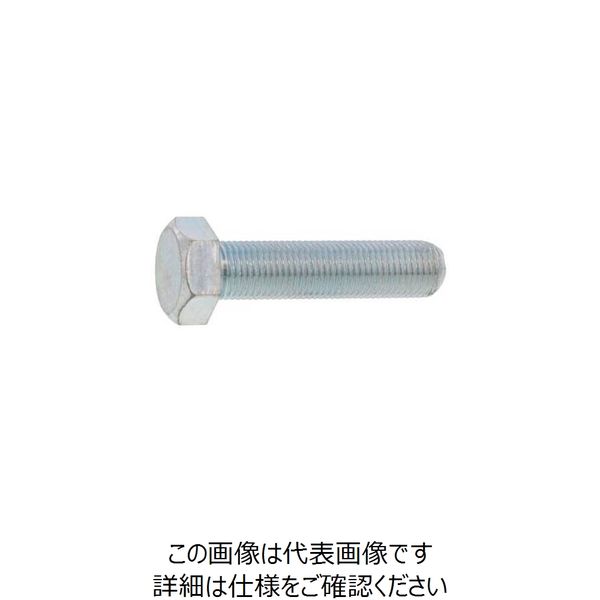 M6X20 (-)六角ﾎﾞﾙﾄ(全ねじ) 鉄(標準) ｸﾛｰﾑ - ネジ・釘・金属素材