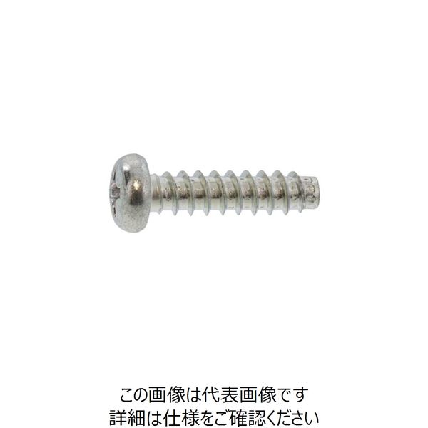 SUNCO クローム (+)B0ナベ 4×6 (2200本入) 21-00-0100-0040-0060-06 1箱(2200本)（直送品）