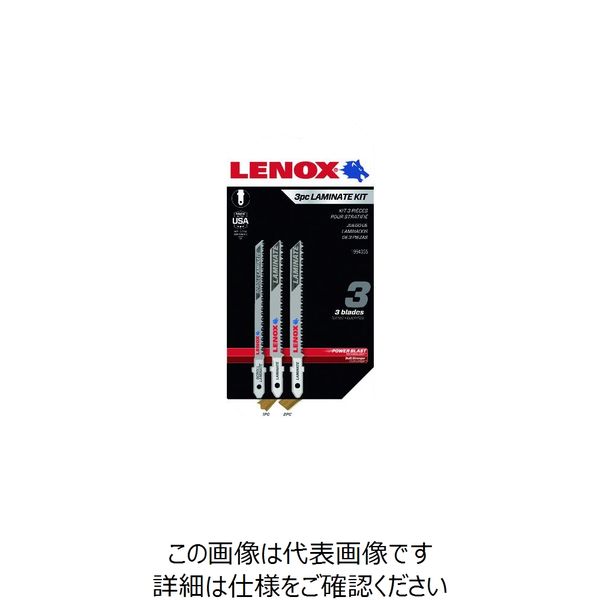 LENOX フローリング材用ジグソー3本セット B320TS 1本、B314LT 2本 1994355 1パック(3枚)（直送品）