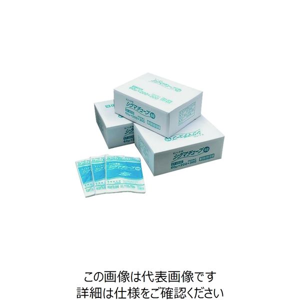 クリロン化成 朝日 真空袋 シグマチューブ60(100枚入り) 60μX150X330 ASGT-1533 1セット(2000枚:100枚×20袋)（直送品）