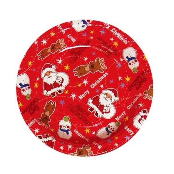 大黒工業 大黒 クリスマス ペーパートレー 雪だるま DMー2 31355 1組(5枚) 236-6559（直送品）