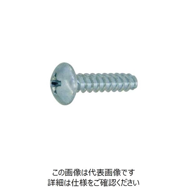 SUNCO 三価ホワイト Bタイプブレジャー 3×8 (4000本入) 30-00-100E-0030-0080-03 1箱(4000本)（直送品）