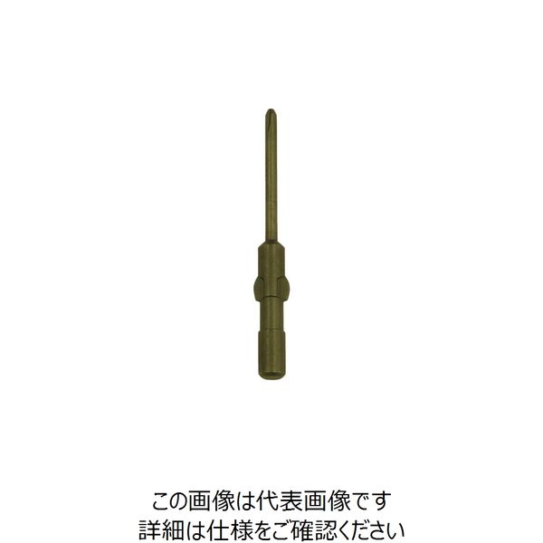 中村製作所 カノン 電動ドライバー用プラスビット1番3パイ BH-4V NO.1 3.0 1本 808-6088（直送品）