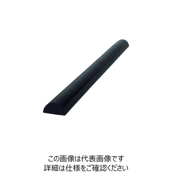 岩田製作所 IWATA バンパープロ フラットタイプ BP21 黒 1m BP21B-L1 1本 188-4994（直送品）