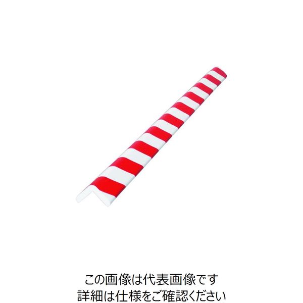 岩田製作所 IWATA バンパープロ コーナータイプ BP3 1m 赤/白 BP3R-L1 1本 222-0802（直送品）