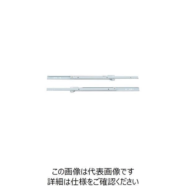 スガツネ工業 SUGATSUNE (190116446)711ー16WT400/スライドレール 711-16WT400 1式（直送品）