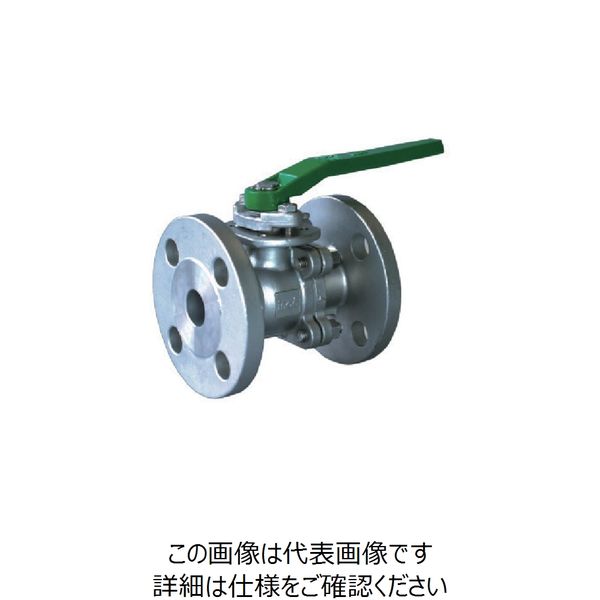 イノック（INOC） イノック フランジ付ボールバルブ 100A 30410SFV100A 1個 838-6321（直送品）