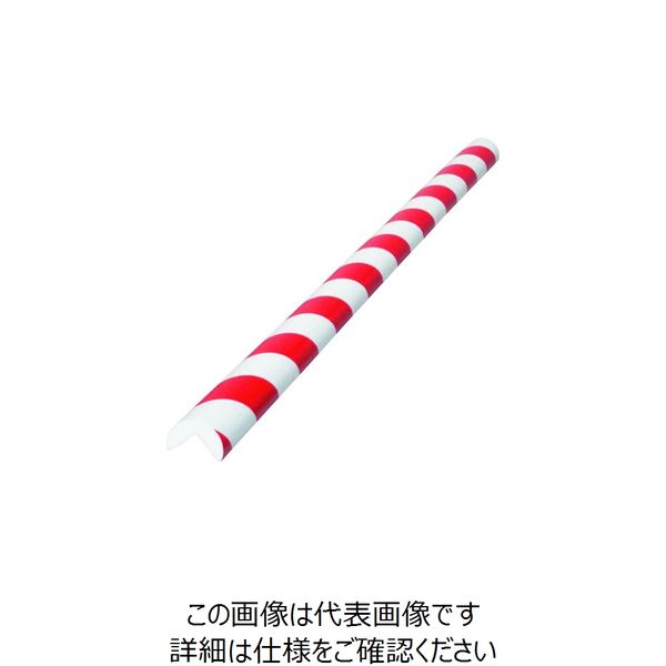 岩田製作所 IWATA バンパープロ コーナータイプ BP1 1m 赤/白 BP1R-L1 1本 221-7731（直送品）