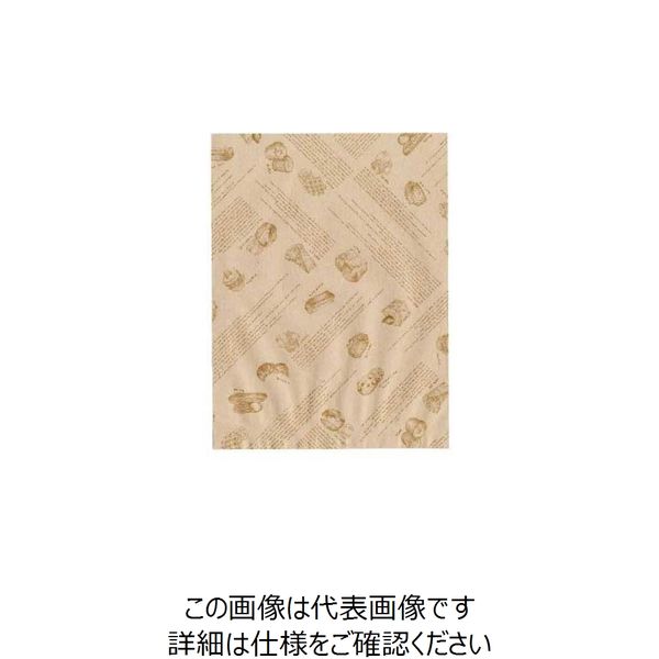 大黒工業 大黒 平袋(中)未晒コットン KHー4003 レシピ 902951 1組(100枚) 235-7137（直送品）