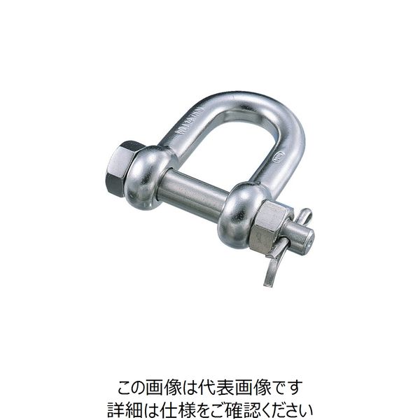 水本機械製作所 水本 ステンレス SBMシャックル 呼び12mm B-741 1個 849-1073（直送品）