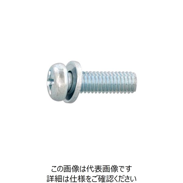 SUNCO CUニッケル (+)ナベIK=1 4×12 (1200本入) 10-00-0017-0040-0120-28 1箱(1200本)（直送品）