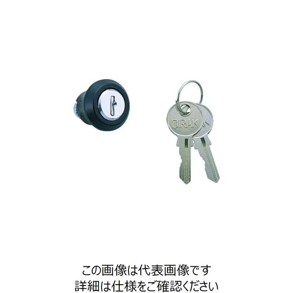 スガツネ工業 SUGATSUNE (140018805)200ー9202シリンダーロック クオーターターン 200-9202 1個（直送品）