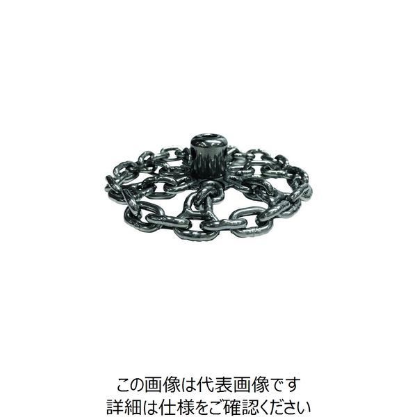 カンツール 排水管掃除機用部品 12mm用サイクロンチェーンPVCΦ100(マッドサイクロンMAXI用) 1381125100P 1式（直送品）