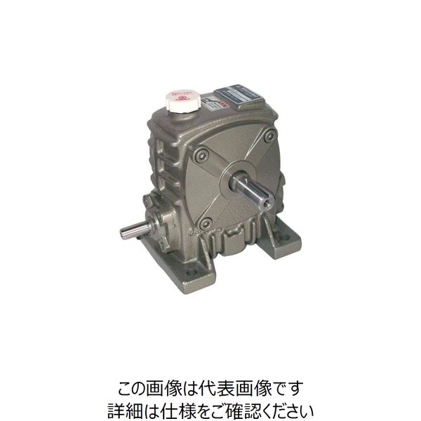 マキシンコー 一段ウォーム減速機 入力容量0.91kW B 80 L 60 1台 827-7323（直送品）