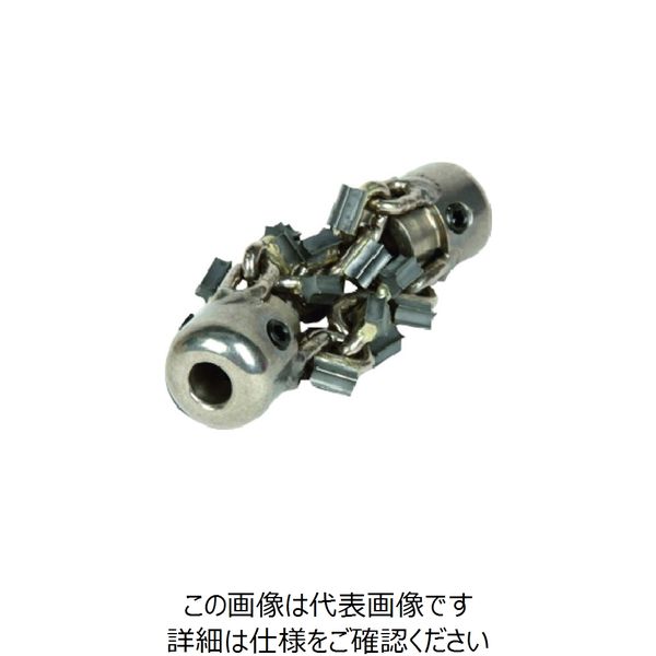カンツール 排水管掃除機用部品 8mm用オリジナルプレミアムチェーンΦ100(マッドサイクロンMINI用) 1380084100U 1式（直送品）