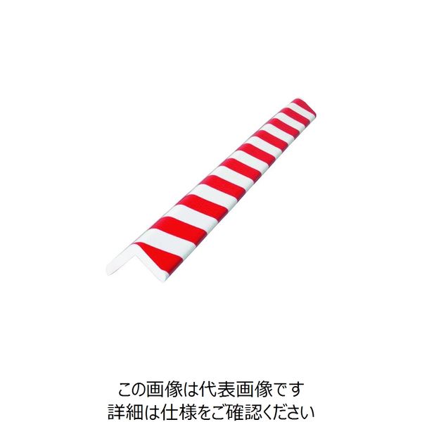 岩田製作所 IWATA バンパープロ コーナータイプ BP20 1m 赤/白 BP20R-L1 1本 223-3248（直送品）