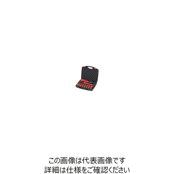 Wiha NOGA 3/8絶縁ソケットとラチェット10点セット 7207N K1001 1組 853-5205（直送品）