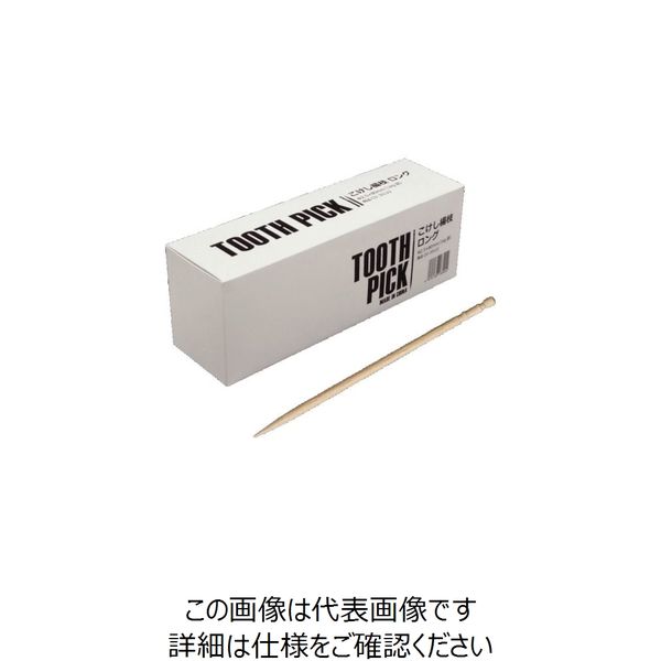 大黒工業 大黒 FMこけし楊枝 ロング Φ2.5×80mm 33122 1箱(1式) 236-5081（直送品）