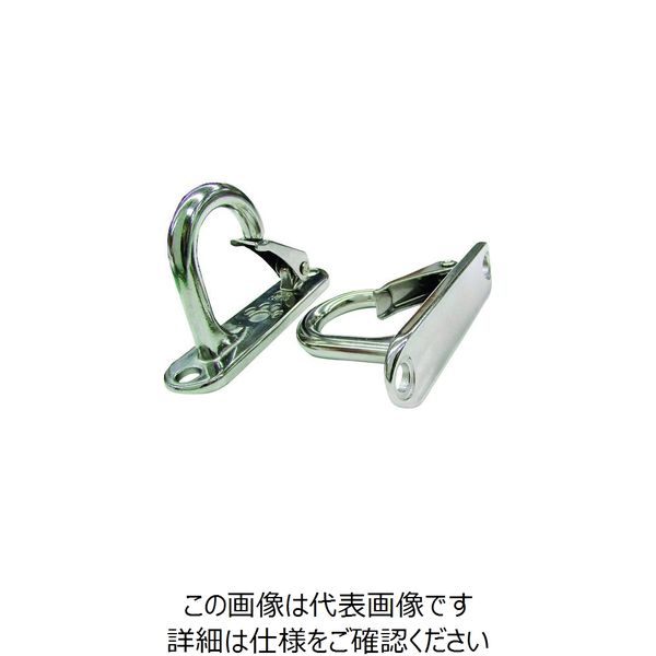 水本機械製作所 水本 ステンレス ラブフック 曲面用 全長135mm A-2674 1個 158-8560（直送品）