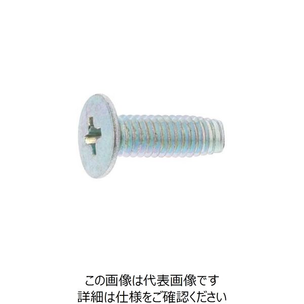 SUNCO 三価ホワイト ラミメイト(+)Sタイト 4×10 (1000本入) 30-00-LMS0-0040-0100-03（直送品）