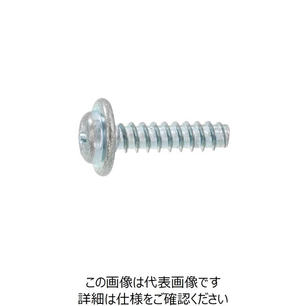 SUNCO 三価ホワイト SPザツキ Bタイプ 4×8 (1500本入) 30-00-SPB0-0040-0080-03 1箱(1500本)（直送品）