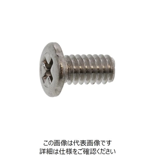 SUNCO 三価ホワイト #0-2（+）ナベ小ネジ 1.4×8.0 （5000本入） 262