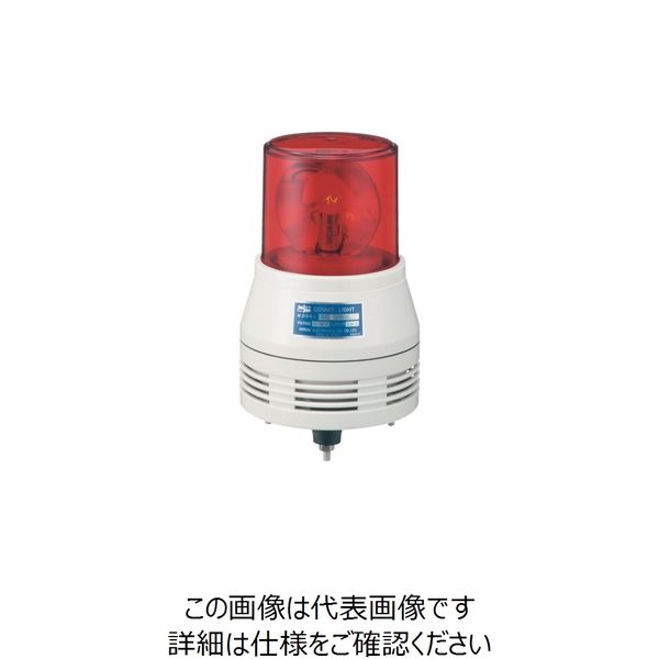 シュナイダーエレクトリック シュナイダー アローシリーズ 赤 回転灯+アラーム(2音) 100V ACA-100SR 1個 837-0100（直送品）