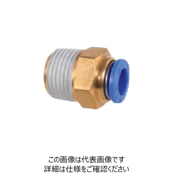 パルサーブル パルサールブ チューブフィッティング プッシュインタイプ PC8-PT3/8”M A235 1個 237-1986（直送品）