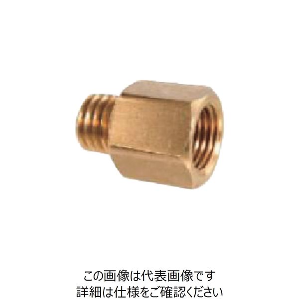 パルサーブル パルサールブ 径違い継手 1/4”F×M12×1.75Mアダプター(黄銅製) A034 1個 237-0480（直送品）