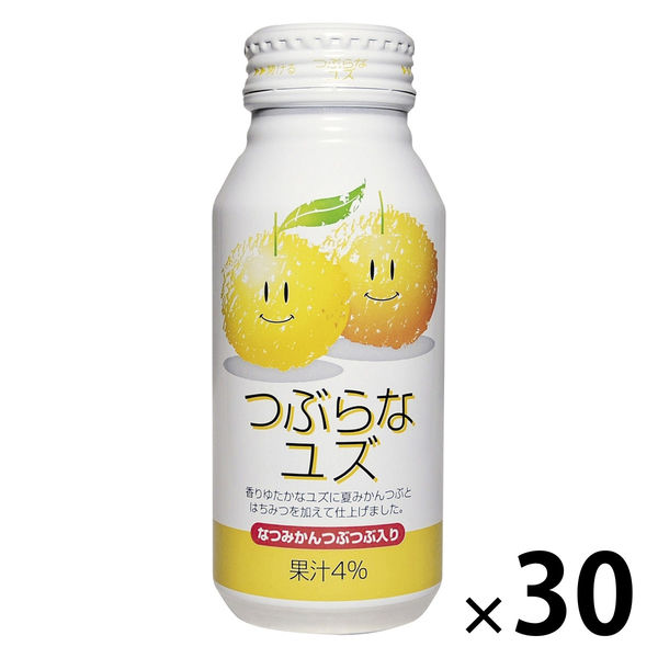 JAフーズおおいた つぶらなユズ 190g ボトル缶 1箱（30缶入）