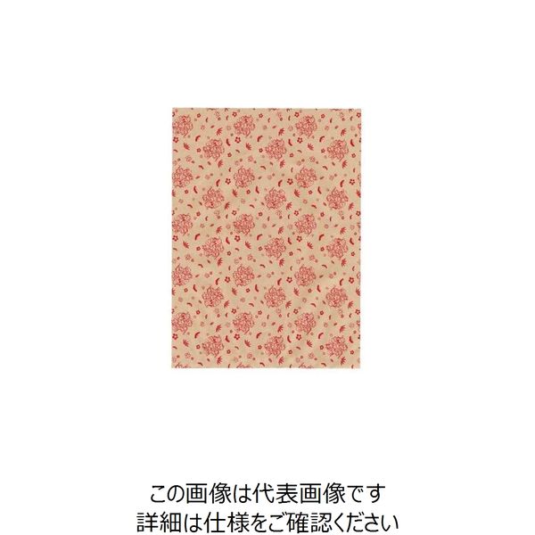 大黒工業 大黒 平袋(大)未晒コットン KHー4012 七福神 902948 1組(100枚) 236-5012（直送品）