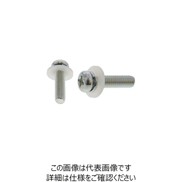 SUNCO ユニクロ （+）ナベP＝2N 5×10 （400本入） 10-00-N002-0050-0100-01 258-6381（直送品）