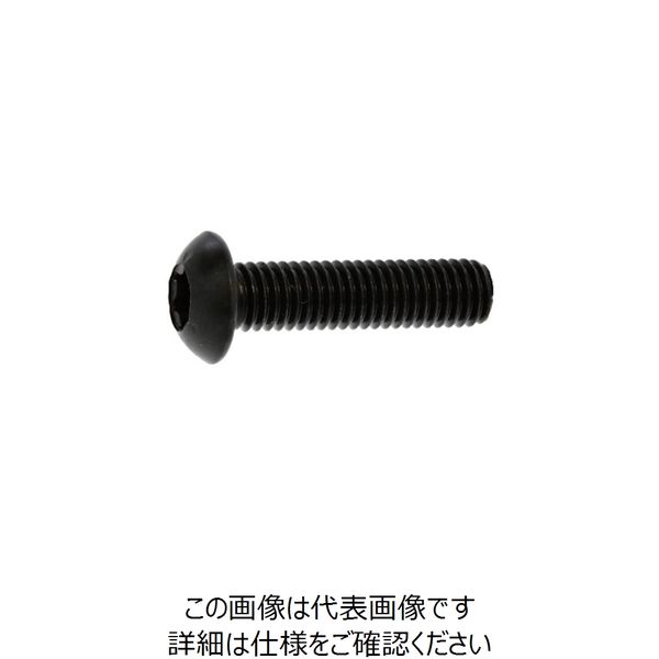SUNCO 3価ブラック TOR×ーボタンCAP 6×25 （500本入） A0-00-T100-0060-0250-04 243-7486（直送品）
