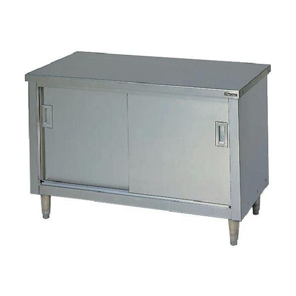 マルゼン 調理台 引戸付 BH156N 1台 136-2470（直送品）