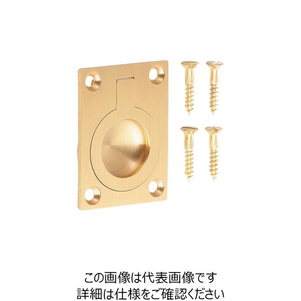 スガツネ工業 SUGATSUNE (100016017)587Bー50SB/真鍮ハンドル 587B-50SB 1個 225-1842（直送品）