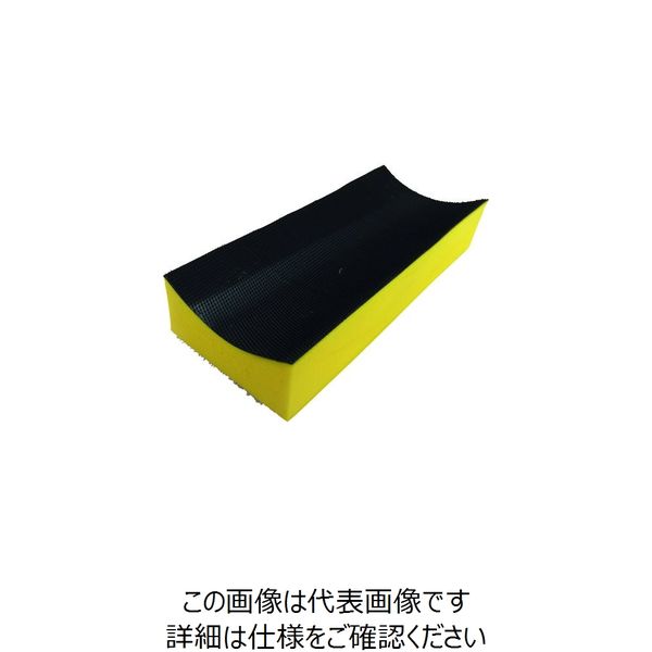 信濃機販 SI マルチストレートサンダーパッド 凹パッド 7 3C 412 1個 237-2037（直送品）