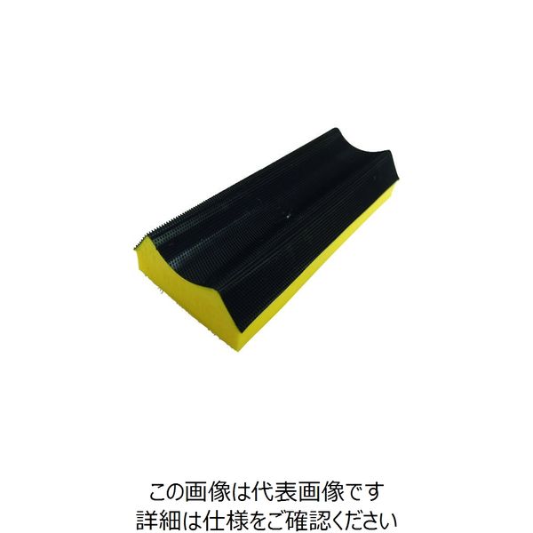 信濃機販 SI マルチストレートサンダーパッド 凹パッド 13 3C 406 1個 237-2039（直送品）