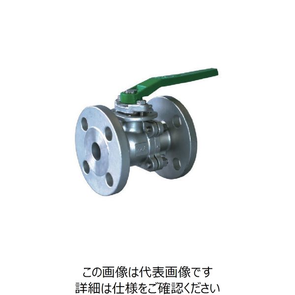 イノック（INOC） イノック フランジ付ボールバルブ 125A 30410SFV125A 1個 838-6322（直送品）