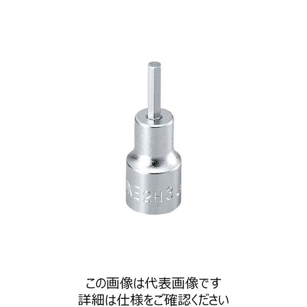 TONE ヘキサゴンソケット 7mm 2H-07HP 1個 864-2105（直送品）
