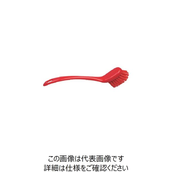 バーテック BURRTEC バーキュートプラス ディッシュブラシ 赤 BCPDーR 69104663 1個 259-0110（直送品）