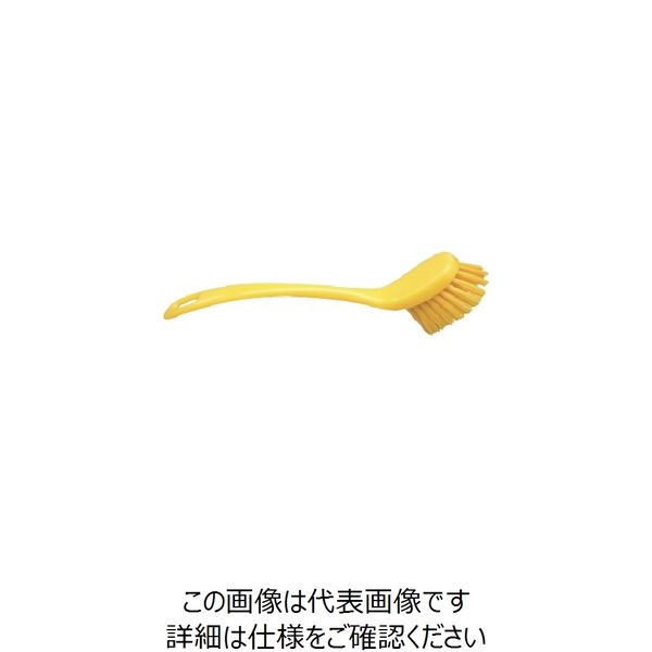 バーテック BURRTEC バーキュートプラス ディッシュブラシ 黄 BCPDーY 69104664 1個 259-0121（直送品）
