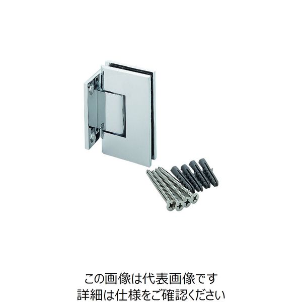 スガツネ工業 SUGATSUNE (170170028)789Bー8/ガラスドア用自由蝶番 789B-8 1個 225-9736（直送品）