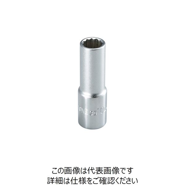 TONE ディープソケット 差込角9.5mm 対辺寸法17mm 3D-17LHP 1個 864-2170（直送品）