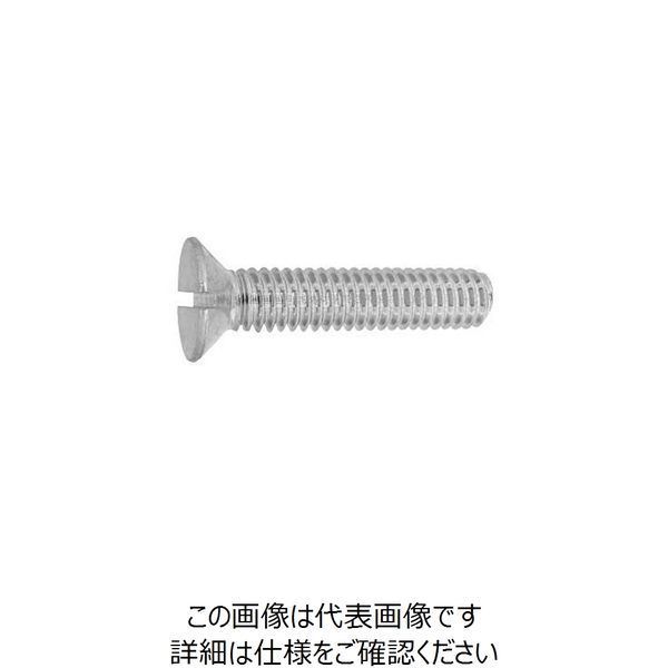SUNCO ステン（ー）皿小ネジ 1/4×10 （500本入） 00-02-0121