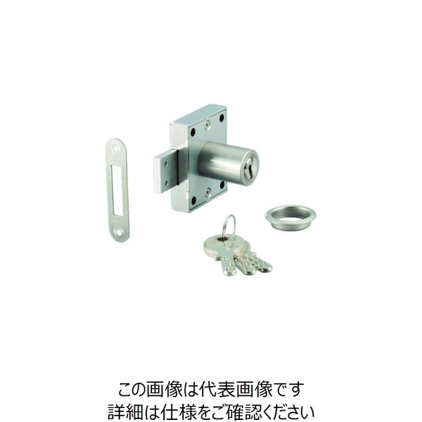 スガツネ工業 (150001221)8810ー24ーDスーパーリムロック 面付シリンダー錠 8810-24-D 1個(1セット)（直送品）