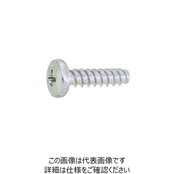 SUNCO 三価ホワイト Pタイプバインド 4×18 (1000本入) 30-00-2004-0040