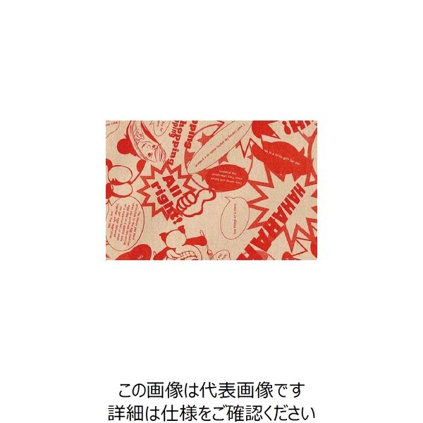 大黒工業 大黒 包装紙 未晒コットン KHー4006 POP 902930 1組(100枚) 236-8170（直送品）