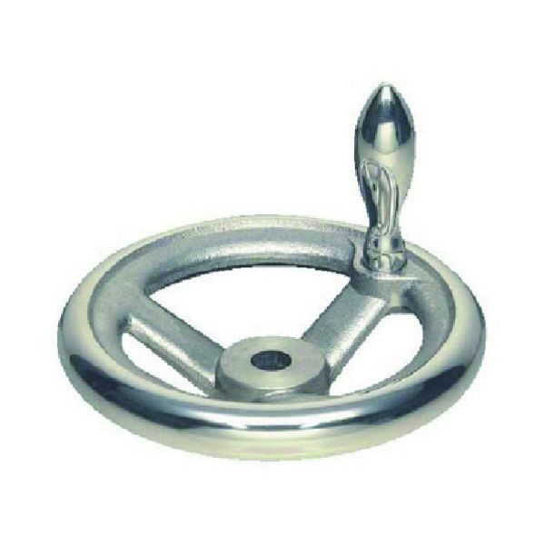 イマオコーポレーション イマオ ハンドル アルミ朝顔型ハンドル車(加工付) ハンドル径100mm ALV100-M 1個 133-3346（直送品）