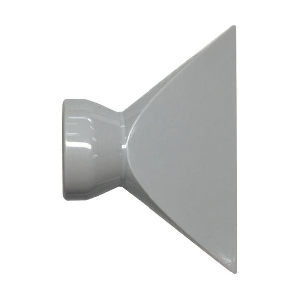 日機 クーラントシステム3/4 フレアノズル灰色 (2個入) 86067G(2) 1袋(2個) 252-9988（直送品）